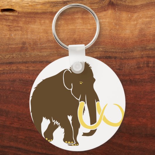 マンムームマンモスアイス年齢アイゼイツシュテインゼイツゾウ キーホルダー (正面)