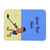 マンメタル検出ビーチ マグネット (横)