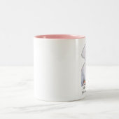 マンモグラムのマグのBizou Frise先生 ツートーンマグカップ (中央)