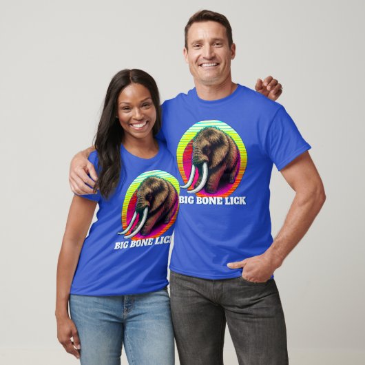 マンモスとビッグボーンなめケンタッキー Tシャツ (ユニセックス)