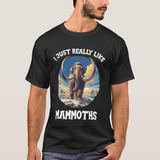 マンモスのマンモス1 Tシャツ (正面)