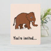 マンモスの誕生会 招待状 (スタンド正面)