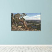 マンモスクレストのティンバーライン キャンバスプリント (インサイチュ (ウッドフロア))