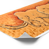 マンモスケーブアートプリント ポスター (角)