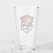 マンモスケーブナショナルパークイラストレーションレトロアート タンブラーグラス (裏面)