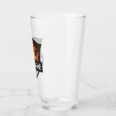 マンモスケーブナショナルパークイラストレーションレトロアート タンブラーグラス (左)