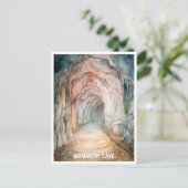 マンモスケーブナショナルパークウォーターカラー ポストカード (スタンド正面)