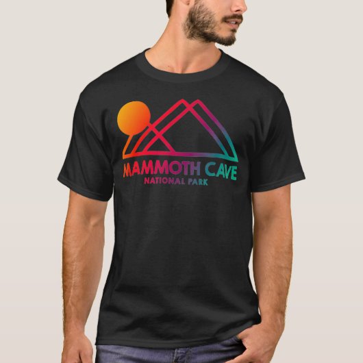 マンモスケーブナショナルパークケンタッキーお土産KY Ou Tシャツ (正面)