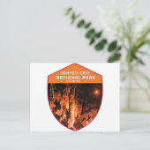 マンモスケーブナショナルパークケンタッキーヴィンテージレトロ ポストカード (スタンド正面)