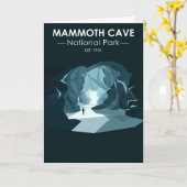 マンモスケーブナショナルパークケンタッキーヴィンテージ カード (黄色い花)
