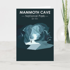 マンモスケーブナショナルパークケンタッキーヴィンテージ カード