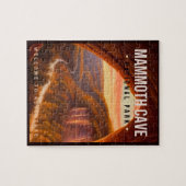 マンモスケーブナショナルパークケンタッキーヴィンテージ ジグソーパズル (横)