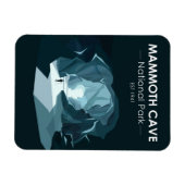 マンモスケーブナショナルパークケンタッキーヴィンテージ マグネット (横)