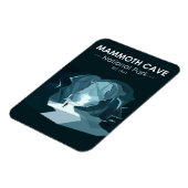 マンモスケーブナショナルパークケンタッキーヴィンテージ マグネット (左側)