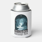 マンモスケーブナショナルパークケンタッキーヴィンテージ 缶クーラー (缶裏面)