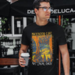 マンモスケーブナショナルパークケンタッキー動揺して Tシャツ<br><div class="desc">マンモス洞窟ベクトルアートワークデザイン。この公園はケンタッキーの西中央にあり、世界で最も長い洞窟システムであるマンモス洞窟の一部を取り囲んでいる。</div>