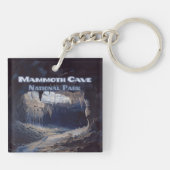 マンモスケーブナショナルパークケンタッキー キーホルダー (裏面)