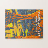 マンモスケーブナショナルパークケンタッキー ジグソーパズル (横)