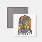 マンモスケーブナショナルパークケンタッキー マグネット (正面/裏面)