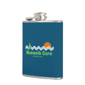 マンモスケーブナショナルパークレトロ フラスク (左)