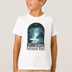 マンモスケーブ国立公園ケンタッキーヴィンテージT – シール Tシャツ