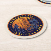 マンモスケーブ国立公園 ラウンドペーパーコースター (アングル)