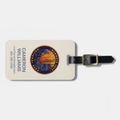 マンモスケーブ国立公園 ラゲッジタグ (正面横)