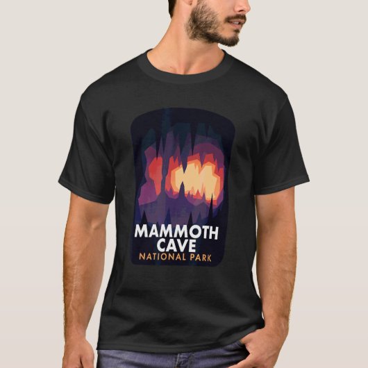 マンモスケーブ国立公園 Tシャツ (正面)