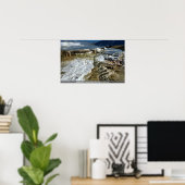 マンモスホット春、イエローストーン国立公園、Wy ポスター (ホームオフィス)