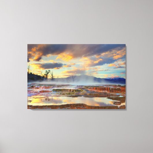 マンモスホット春 キャンバスプリント (正面)