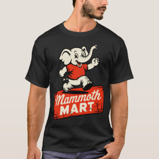 マンモスマート レトロ70年代 Tシャツ
