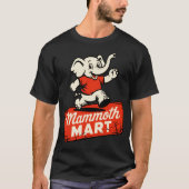 マンモスマート レトロ70年代 Tシャツ (正面)