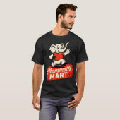 マンモスマート レトロ70年代 Tシャツ (正面フル)
