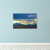 マンモスレイクスエリアHDR キャンバスプリント (インサイチュ (ウッドフロア))