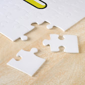 マンモスレイクスカリフォルニアスキーロゴ ジグソーパズル (側面)