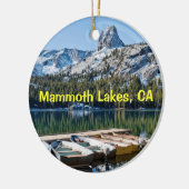 マンモスレイクスキープサケ セラミックオーナメント (左)