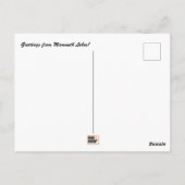 マンモスレイクスハガキ ポストカード (裏面)