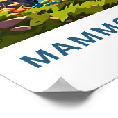 マンモス春アーカンサストラベルプリント ポスター (角)