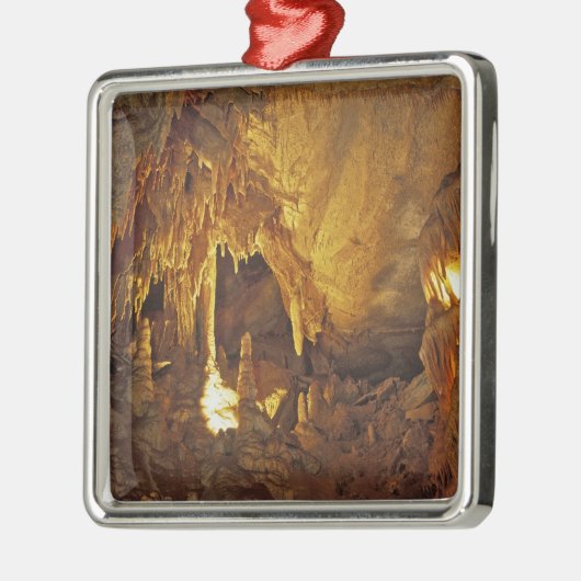 マンモス洞窟国立公園の呉服室 メタルオーナメント (左)