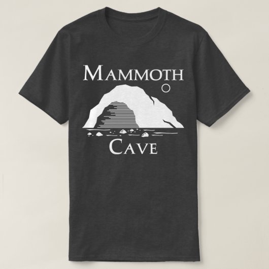 マンモス洞窟 Tシャツ (デザイン正面)