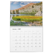 マンモス湖流域の湖，カリフォルニアカレンダー カレンダー (1月 2027)