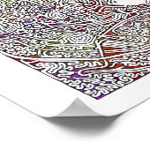 マンモス迷路5 ポスター (角)