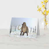 マンモス カード (黄色い花)