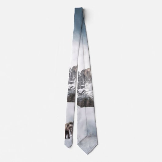 マンモス ネクタイ (裏面)