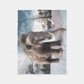 マンモス フリースブランケット (正面)