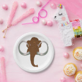 マンモス ペーパープレート (パーティー)