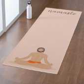 マンモダンヨギエクササイズポーズナマステ平和 ヨガマット