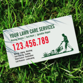 マンモーニンググラスヤーン気にガーデニング造園 名刺