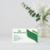 マンモーニンググラスヤーン気にガーデニング造園 名刺 (スタンド正面)