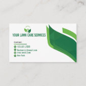 マンモーニンググラスヤーン気にガーデニング造園 名刺 (正面)